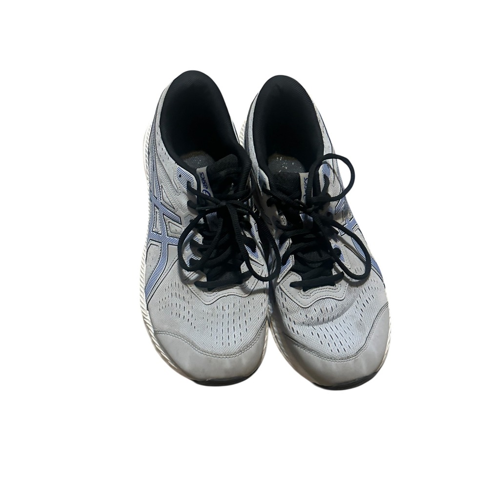 Asics Gel-Contend 8 Mens Running Shoes Grey Blue AmpliFoam Sneakers size 11 - Picture 5 of 9